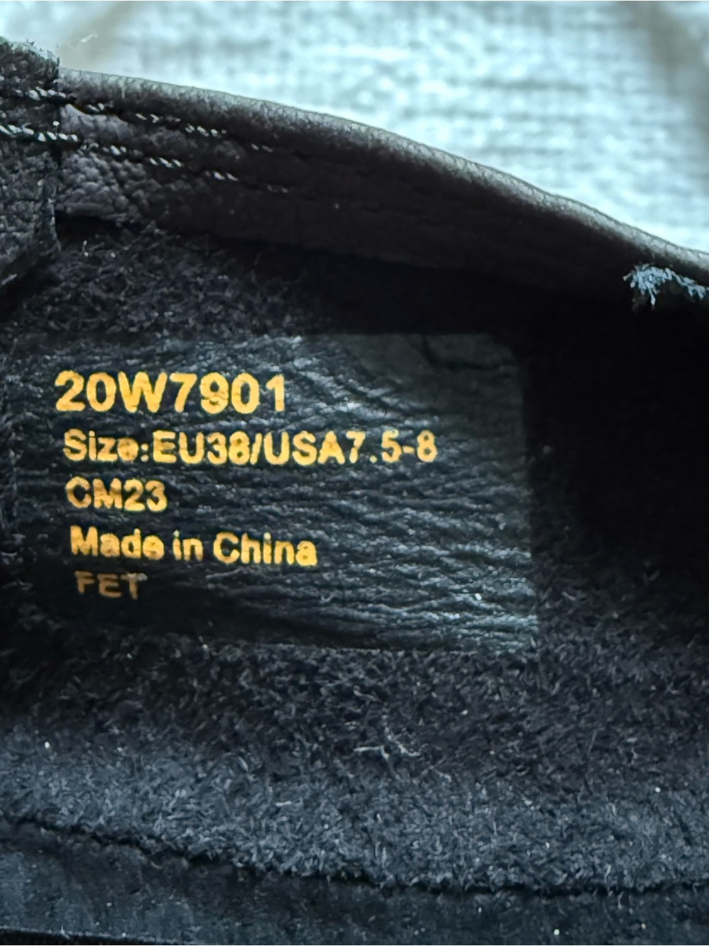Vibram FiveFingers CVT Leather Black Women’s 7.5-8 EU 38 Kangaroo Leather New - Picture 4 of 6